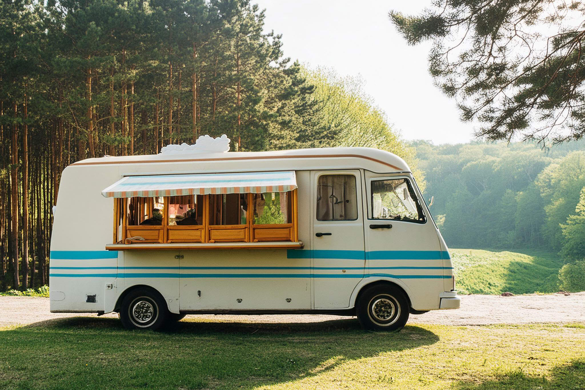 Firefly Foto van een ijscar in de natuur 95269