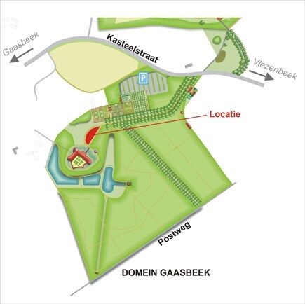 Kaart domein gaasbeek